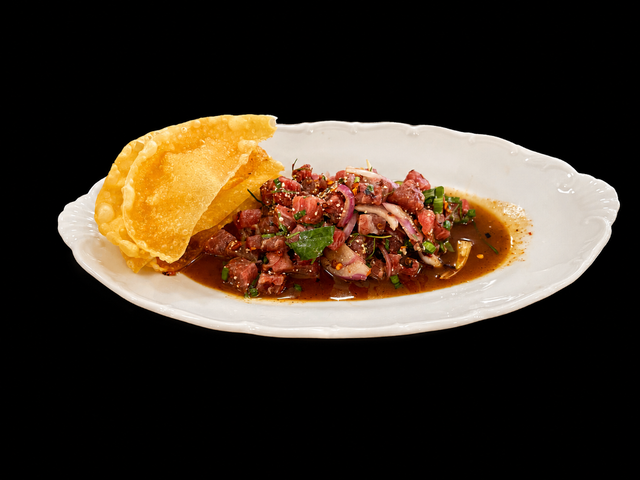 Larb Bluefin Tuna (Raw Fish).