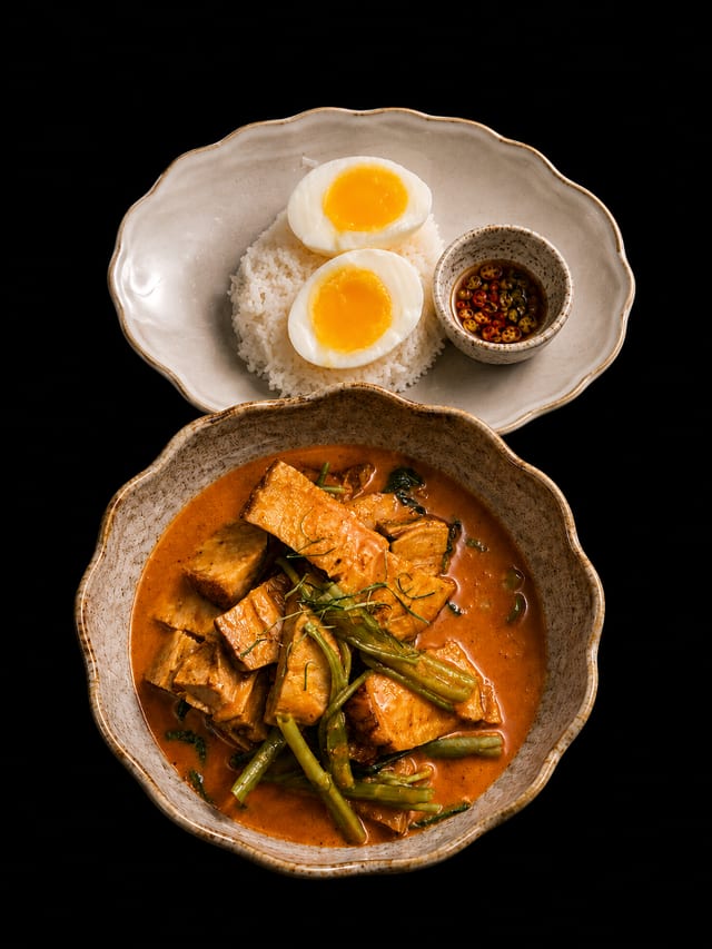 Red Curry with Pork Belly - Kang Tepo.
