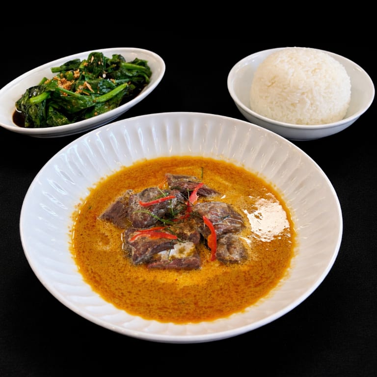 Delicious Panang Curry Awaits