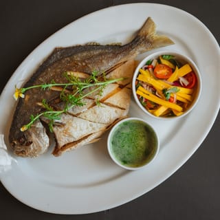 Fried Whole Pompano (GF)